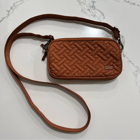 lug Handbags - Lug Coupe XL Convertible Crossbody Bag  RARE Copper Brown XLNT COND LIKE NEW